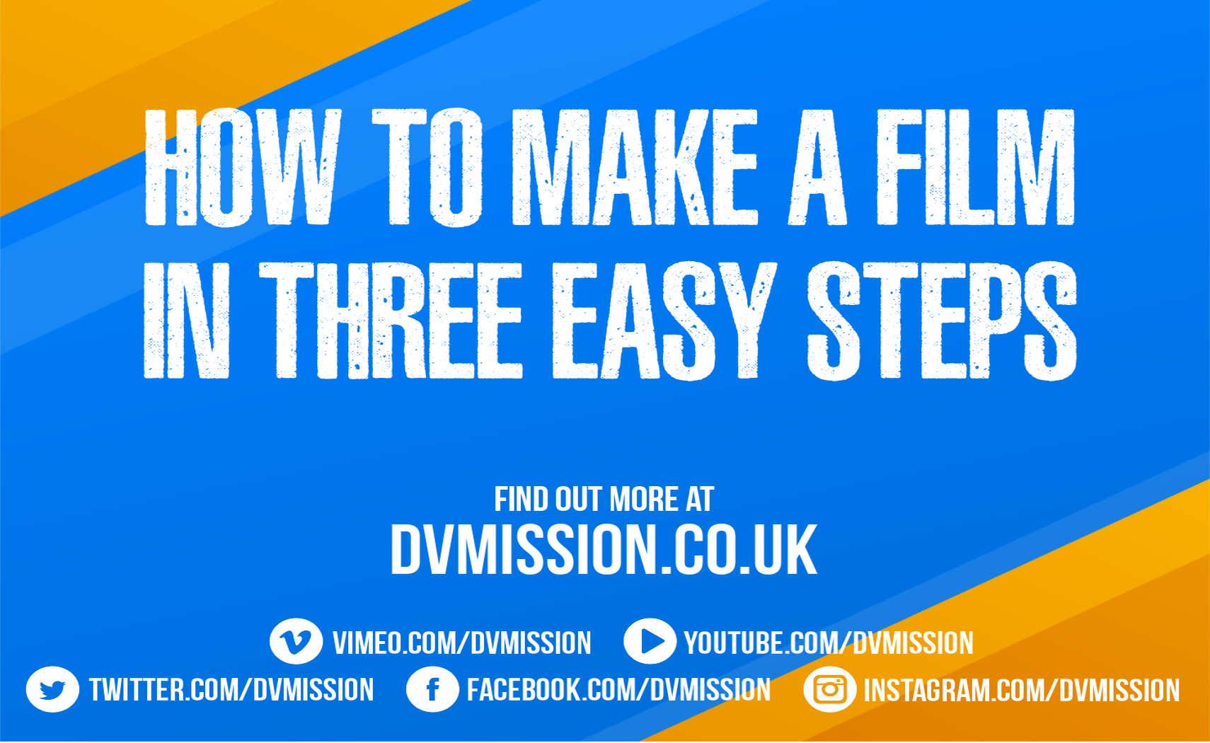 DVMISSION How to make a Film - LANDSCAPE 16x9