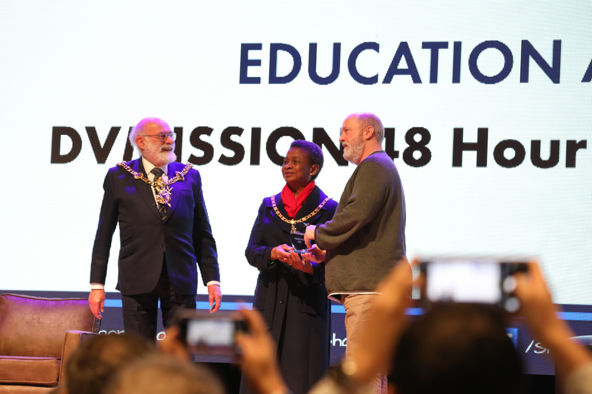 DVMISSION wins Education Award at Shaping Portsmouth 2023 2